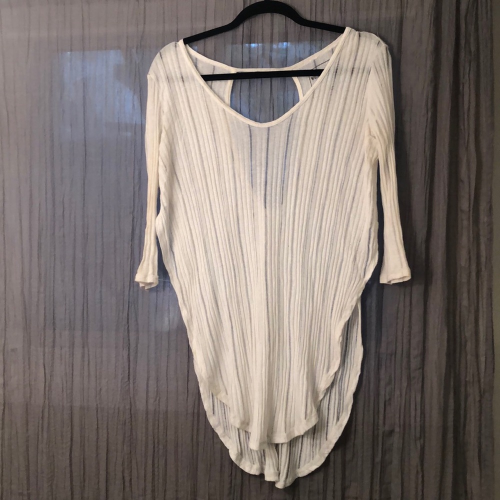 Free People High Low Shirt